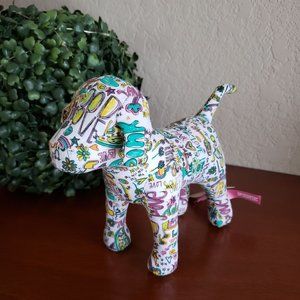 VS Pink Graffiti Print Stuffed Animal Collectible Dog